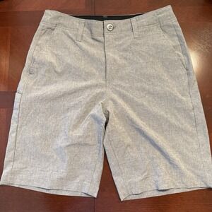 Volcom True To This Hybrid Shorts Men's 30 Light Gray Surf & Turf Stretch  Skate